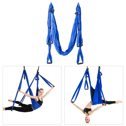 6 Handles Bodybuilding Handstand Inelasticity Aerial Yoga Hammock