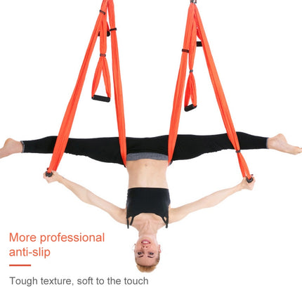 6 Handles Bodybuilding Handstand Inelasticity Aerial Yoga Hammock