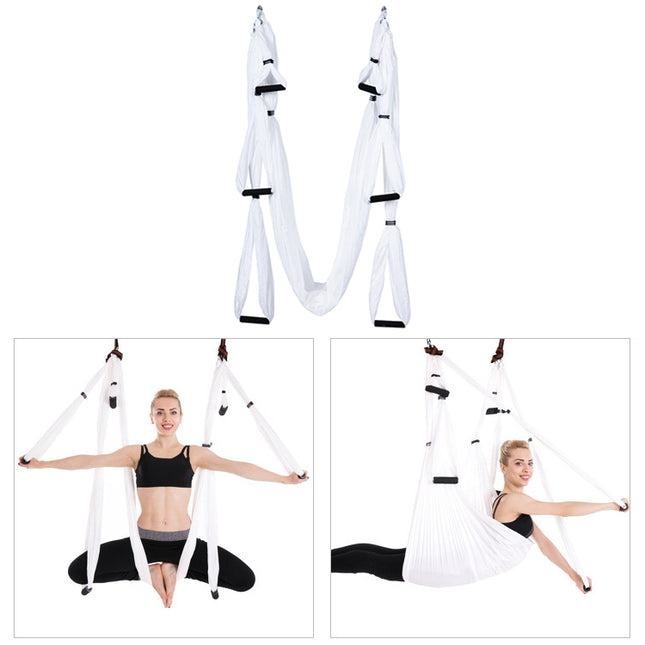 6 Handles Bodybuilding Handstand Inelasticity Aerial Yoga Hammock