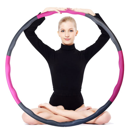 1.2kg 6-Section Heavy Fitness Removable Sponge Foam Massage Fitness Circle for Adult, 1.2kg 6-Section, 1.2kg 8-Section