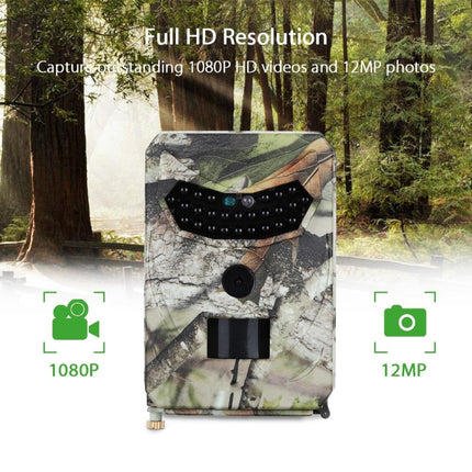 PR-100 1MP IP54 Waterproof IR Night Vision Security Hunting Trail Camera, Sunplus 1628 Program, 120 Degree Wide Angle,100 Degree PIR Sensing Angle, PR100