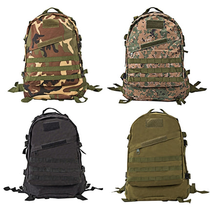 INDEPMAN DL-B001 Fashion Camouflage Style Men Oxford Cloth Backpack Shoulders Bag 40L Outdoors Hiking Camping Travelling Bag 3D Package with Expanded MOLLE & Magic Sticker & Adjustable Shoulder Strap, Size: 51 x 42 x 22 cm
