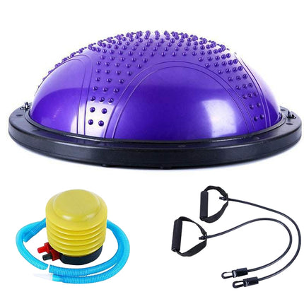 Explosion-proof Yoga Ball Sport Fitness Ball Balance Ball with Massage Point, Diameter: 60cm
