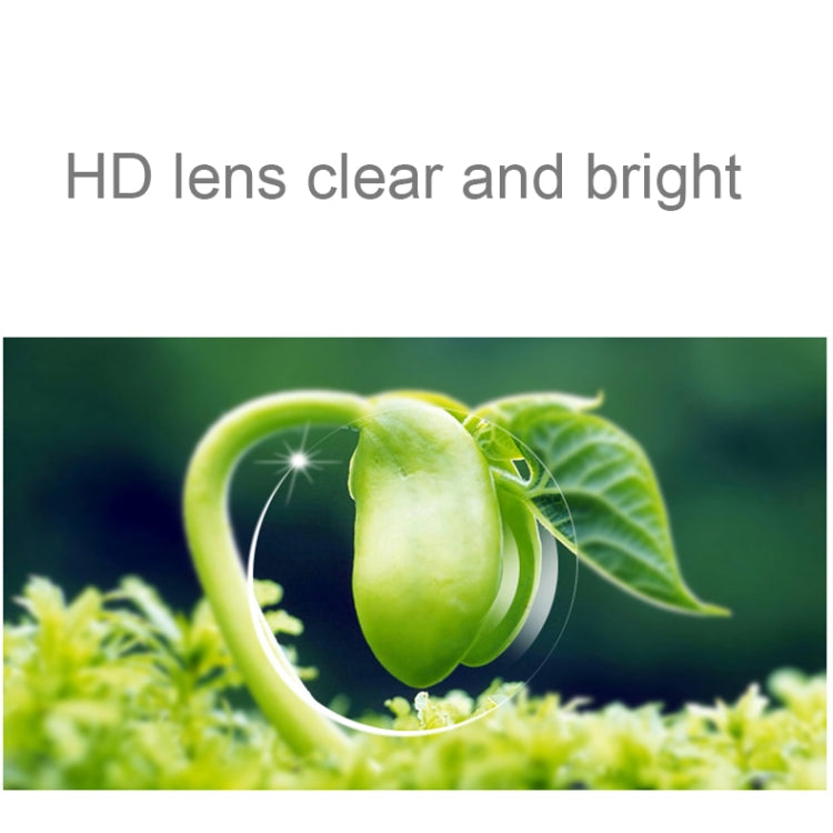 Rimless Anti Blue-ray Blue Film Lenses Presbyopic Glasses, +2.50D, +2.50D