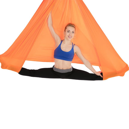 Household Handstand Elastic Stretching Rope Aerial Yoga Hammock Set