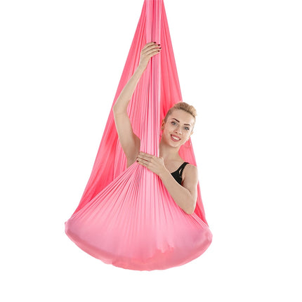 Household Handstand Elastic Stretching Rope Aerial Yoga Hammock Set
