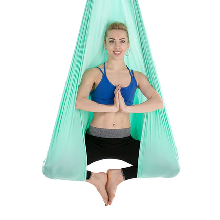 Household Handstand Elastic Stretching Rope Aerial Yoga Hammock Set