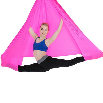 Household Handstand Elastic Stretching Rope Aerial Yoga Hammock Set