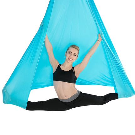 Household Handstand Elastic Stretching Rope Aerial Yoga Hammock Set