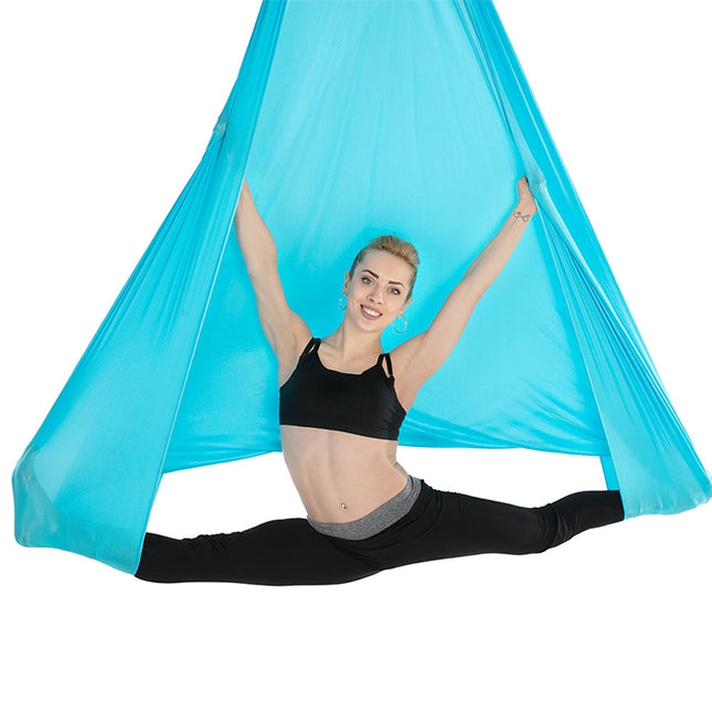 Household Handstand Elastic Stretching Rope Aerial Yoga Hammock Set