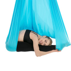 Household Handstand Elastic Stretching Rope Aerial Yoga Hammock Set