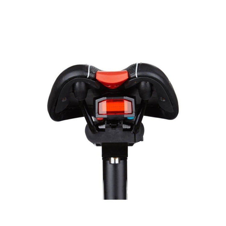 IP65 Waterproof USB Rechargeable Smart COB LED Alarm Bicycle Rear Light Taillight with Remote Control, Control Distance: 1-100m, IP65 Waterproof Taillight