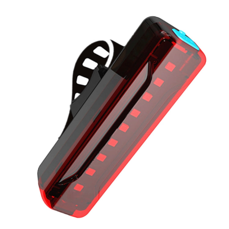 A02 Bicycle Taillight Bicycle Riding Motorcycle Electric Car LED Mountain Bike USB Charging Safety Warning Light (6 Hours, Plastic Bag), 6 Hours,  Plastic Bag