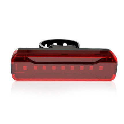 A02 Bicycle Taillight Bicycle Riding Motorcycle Electric Car LED Mountain Bike USB Charging Safety Warning Light (50 Hours, Plastic Bag), 50 Hours, Plastic Bag