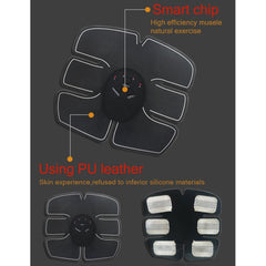 Intelligent Shaping System EMS Body Toning Electrode Kit Muscle Stimulator Home Fitness Training Gear for Men / Women, YZ-808