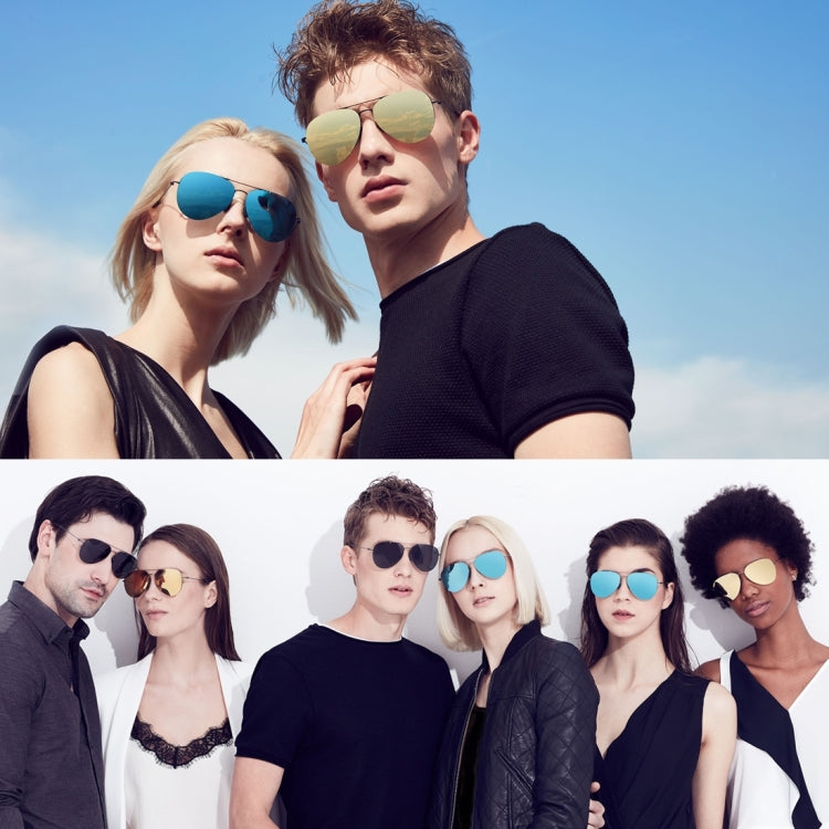 Original Xiaomi Youpin TS Computer Glasses Polarized UV Lens Sunglasses, 304H Stainless Steel Gravity Rear Frame, TS 304H (Gold), TS 304H (Blue), TS 304H (Black)