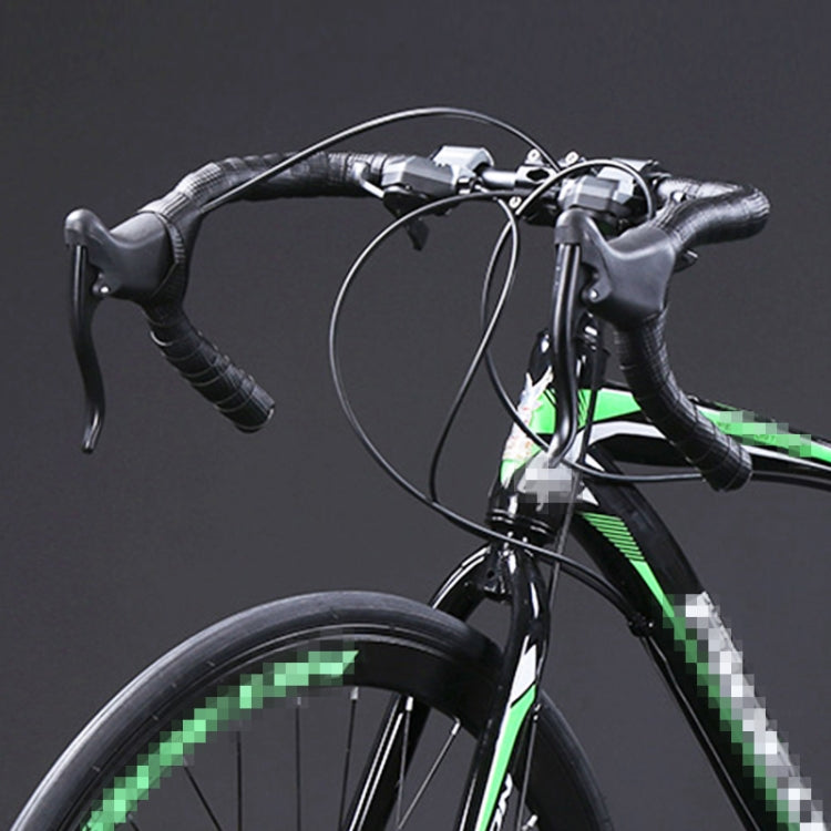 TOSEEK Full Carbon Fiber Road Bike Bent Handlebar Groove Outside Line Handle, Size: 440mm (UD Black), 440mm