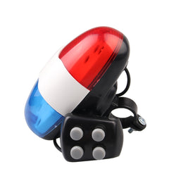 Bicycle 4 Tone Electronic Horn Mountain Bike LED Tail Light Bicycle Multifunction Horn, 4 Tone Horn LED Tail Light