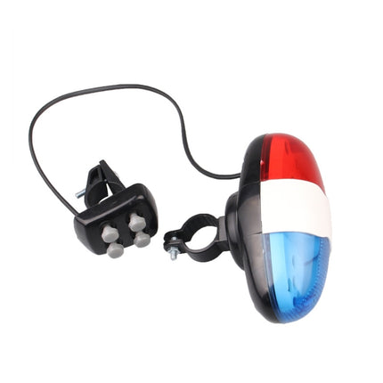 Bicycle 4 Tone Electronic Horn Mountain Bike LED Tail Light Bicycle Multifunction Horn