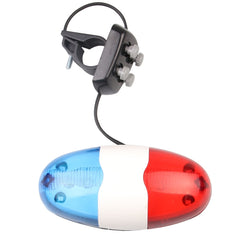Bicycle 4 Tone Electronic Horn Mountain Bike LED Tail Light Bicycle Multifunction Horn, 4 Tone Horn LED Tail Light