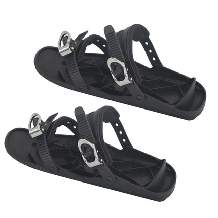 One Pair Outdoor Sports Mini Ski Shoes Ski Board, Size: One Size