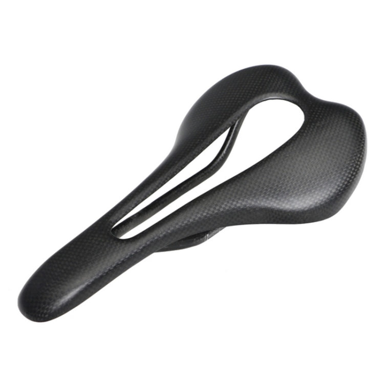 TOSEEK Road Bike Carbon Fiber Seat Bicycle Hollow Seat Saddle, 3K Texture + Extinction, Extinction