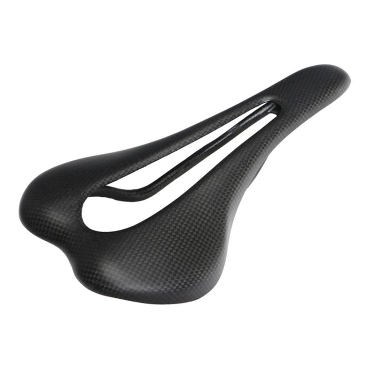 TOSEEK Road Bike Carbon Fiber Seat Bicycle Hollow Seat Saddle, 3K Texture + Extinction, Extinction