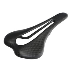 TOSEEK Road Bike Carbon Fiber Seat Bicycle Hollow Seat Saddle, 3K Texture + Extinction, Extinction