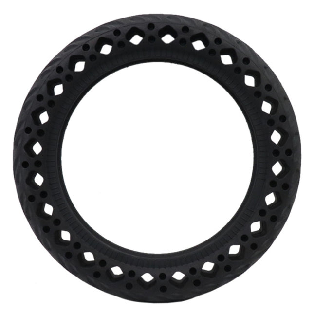 8.5 inch Electric Scooter Wear-resistant Shock-absorbing Decorative Pattern Tire Honeycomb Solid Tire, Suitable for Xiaomi Mijia M365