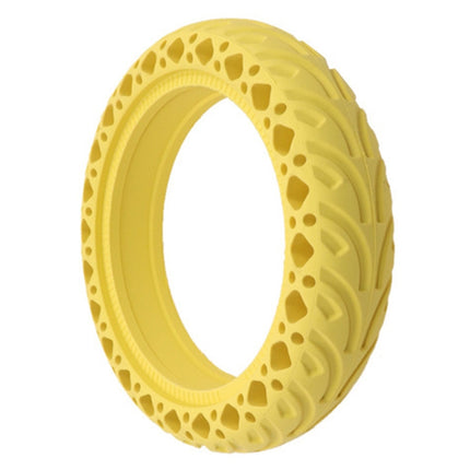 8.5 inch Electric Scooter Wear-resistant Shock-absorbing Decorative Pattern Tire Honeycomb Solid Tire, Suitable for Xiaomi Mijia M365