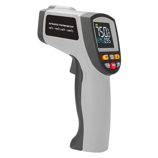 GT750 Portable Digital Laser Point Infrared Thermometer, Temperature Range: -50-750 Celsius Degree without Battery, GT750