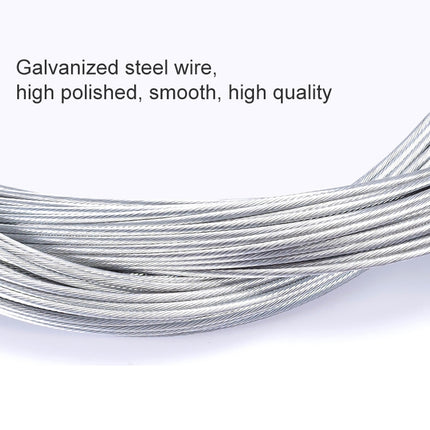 7 in 1 Universal PVC Bicycle Variable Speed Cable Tube Set, Universal
