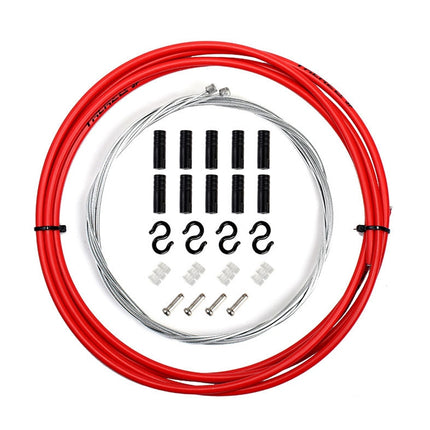 7 in 1 Universal PVC Bicycle Variable Speed Cable Tube Set, Universal