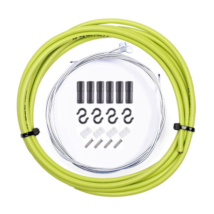 7 in 1 Cylindrical Head PVC Brake Cable Tube Set for Mountain Bike, Mountain Bike