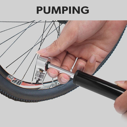 Manual Mini Portable Bicycle Aluminum Alloy Pump + Plastic glue-free tire patch + Tire lever, Inflator + Plastic glue-free tire patch + Tire lever Black, Inflator + Plastic glue-free tire patch + Tire lever Red������������������������������������������...