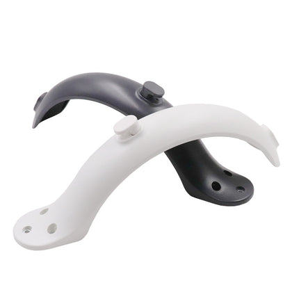 For Xiaomi Mijia M365 Electric Scooter Accessories Rear Wheel Fender with Hook, Fender with Hook Black, Fender with Hook White
