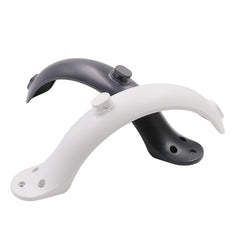 For Xiaomi Mijia M365 Electric Scooter Accessories Rear Wheel Fender with Hook, Fender with Hook Black, Fender with Hook White