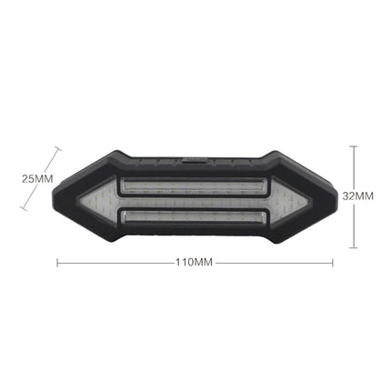 Bicycle Tail Light Intelligent Wireless Remote Control Turn Signal Warning Light, Turn Signal Warning Light