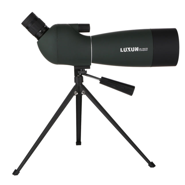 LUXUN 25-75x70 Outdoor High-definition Night Vision Bird Watching Astronomical Telescope, 25-75x70