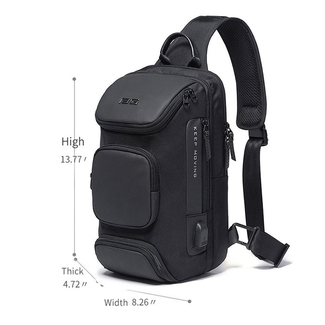 BANGE Fashion Travel Chest Bag Business Backpack Single Shoulder Bag