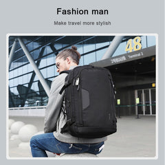 BANGE Business Backpack Men Travel Waterproof Large Capacity Computer Shoulders Bag, Computer Shoulders Bag