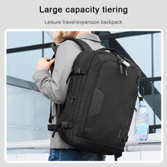 BANGE Business Backpack Men Travel Waterproof Large Capacity Computer Shoulders Bag, Computer Shoulders Bag