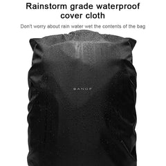 BANGE Business Backpack Men Travel Waterproof Large Capacity Computer Shoulders Bag, Computer Shoulders Bag