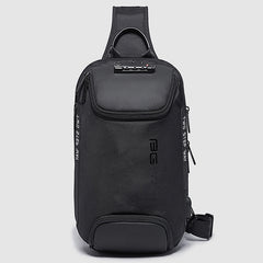 BANGE Men Security USB Chest Bag Portable Outdoor Shoulder Bag, Shoulder Bag, Outdoor Shoulder Bag