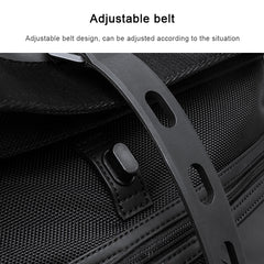 BANGE Men Leisure Business Backpack Travel Large Capacity Student Shoulders Bag, BANGE Shoulders Bag