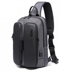 USB Chest Bag / Grey