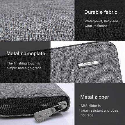 KAKA Men Long Wallet Oxford Cloth Hand Bag Simple Fashion Student Wallet