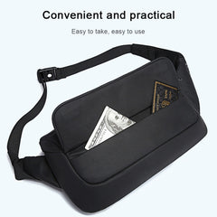 BANGE Sports Leisure Chest Bag Business Waist Bag Trendy Fashion Messenger Bag Shoulder Bag