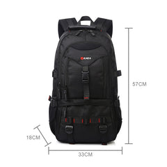 KAKA Travel Student Sports Waterproof Bag Men Backpack Double Shoulder Bag