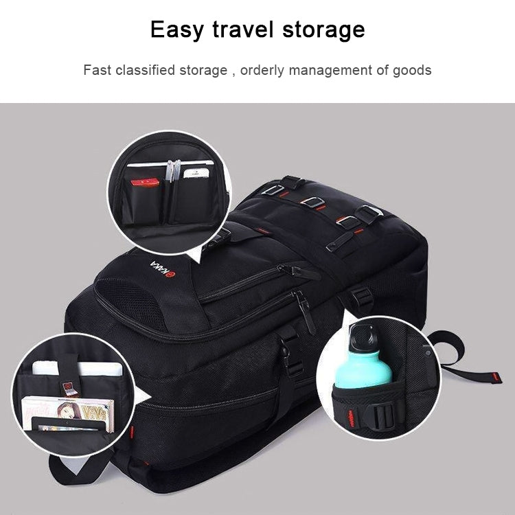 KAKA Travel Student Sports Waterproof Bag Men Backpack Double Shoulder Bag